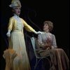 L-R) Carmen Mathews and Danielle Darrieux in a scene from the Broadway production of the musical "Ambassador." (New York)