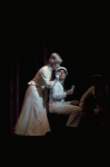Danielle Darrieux in a scene from the Broadway production of the musical "Ambassador." (New York)