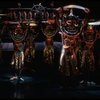 Siamese cats in a scene from the Broadway musical "Cats." (New York)
