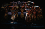 Siamese cats in a scene from the Broadway musical "Cats." (New York)