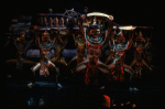 Siamese cats in a scene from the Broadway musical "Cats." (New York)