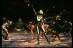 Ken Ard in a scene from the Broadway musical "Cats." (New York)