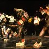 Dogs in a scene from the Broadway musical "Cats." (New York)