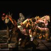 Dogs in a scene from the Broadway musical "Cats." (New York)