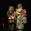 L-R) Christine Langner and Rene Clemente in a scene from the Broadway musical "Cats." (New York)