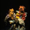 L-R) Christine Langner and Rene Clemente in a scene from the Broadway musical "Cats." (New York)