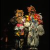 L-R) Christine Langner and Rene Clemente in a scene from the Broadway musical "Cats." (New York)