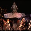 Ken Page w. cats in a scene from the Broadway musical "Cats." (New York)