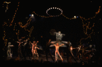 Ken Page w. cats in a scene from the Broadway musical "Cats." (New York)