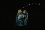 Ken Page taking Betty Buckley to the Heavyside Layer in a scene from the Broadway musical "Cats." (New York)