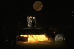 Ken Page taking Betty Buckley to the Heavyside Layer in a scene from the Broadway musical "Cats." (New York)
