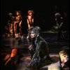Betty Buckley w. cats in a scene from the Broadway musical "Cats." (New York)