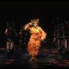 Anna McNeely in a scene from the Broadway musical "Cats." (New York)