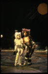 R-L) Cynthia Onrubia and Donna King in a scene from the Broadway musical "Cats." (New York)