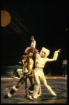 L-R) Cynthia Onrubia and Donna King in a scene from the Broadway musical "Cats." (New York)