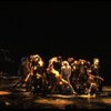 Cats dancing in a scene from the Broadway musical "Cats." (New York)