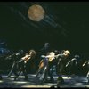 Cats dancing in a scene from the Broadway musical "Cats." (New York)