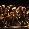 Cats dancing in a scene from the Broadway musical "Cats." (New York)