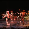 Cats dancing in a scene from the Broadway musical "Cats." (New York)