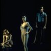 C-R) Kelly Bishop and Wayne Cilento in a scene from the Broadway musical "A Chorus Line." (New York)