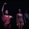 R-L) Kay Cole and Kelly Bishop in a scene from the Broadway musical "A Chorus Line." (New York)