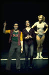 L-R) Don Percassi, Renee Baughman and Pamela Blair in a scene from the Broadway musical "A Chorus Line." (New York)