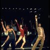 2R-C) Robert Lupone and Donna McKechnie dancing in a scene from the Broadway musical "A Chorus Line." (New York)