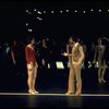 R-L) Robert Lupone and Donna McKechnie in a scene from the Broadway musical "A Chorus Line." (New York)