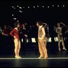 R-L) Robert Lupone and Donna McKechnie in a scene from the Broadway musical "A Chorus Line." (New York)