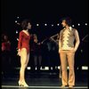 R-L) Robert Lupone and Donna McKechnie in a scene from the Broadway musical "A Chorus Line." (New York)