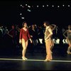 R-L) Robert Lupone and Donna McKechnie in a scene from the Broadway musical "A Chorus Line." (New York)