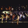 Dancers in a  scene from the Broadway musical "A Chorus Line." (New York)