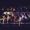 Dancers in a  scene from the Broadway musical "A Chorus Line." (New York)