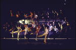 Dancers in a  scene from the Broadway musical "A Chorus Line." (New York)