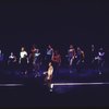 Dancers in a  scene from the Broadway musical "A Chorus Line." (New York)