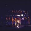 Dancers in a  scene from the Broadway musical "A Chorus Line." (New York)