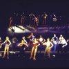 Dancers in a  scene from the Broadway musical "A Chorus Line." (New York)