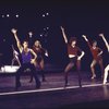 Dancers in a  scene from the Broadway musical "A Chorus Line." (New York)