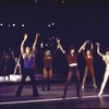 Dancers in a  scene from the Broadway musical "A Chorus Line." (New York)