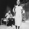 Actors Barry Corbin and Pamela Reed in a scene from the off-Broadway production of the play "Getting Out"
