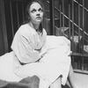 Actress Pamela Reed in a scene from the off-Broadway production of the play "Getting Out"