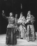 (L-R) Actors Colleen Dewhurst, Ray Fry, Sydney Walker and Philip Bosco in a scene from the Repertory Theater of Lincoln Center production of the play "The Good Woman Of Setzuan".