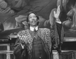 Actor Morgan Freeman in a scene from the Broadway production of the musical "The Gospel At Colonus".