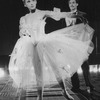 Actors David Carroll and Liliane Montevecchi in a scene from the Broadway production of the musical "Grand Hotel".