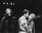 (L-R) Actors Karen Akers, Rex Smith and Liliane Montevecchi in a scene from the Broadway production of the musical "Grand Hotel".