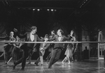 (L-R) Actors David Carroll and Michael Jeter performing "We'll Take A Glass Together" in a scene from the Broadway production of the musical "Grand Hotel".