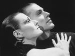 Yvonne Marceau and Pierre Dulaine in a scene from the Broadway production of the musical "Grand Hotel".