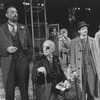 (L-R) Rex D. Hays, John Wylie, Charles Mandracchia, Jane Krakowski, Michael Jeter and Timothy Jerome in a scene from the Broadway production of the musical "Grand Hotel".