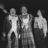 (L-R) Stubby Kaye, Timothy Nolen and Leilani Jones in a scene from the Broadway production of the musical "Grind".