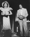 Ben Vereen and Leilani Jones in a scene from the Broadway production of the musical "Grind".